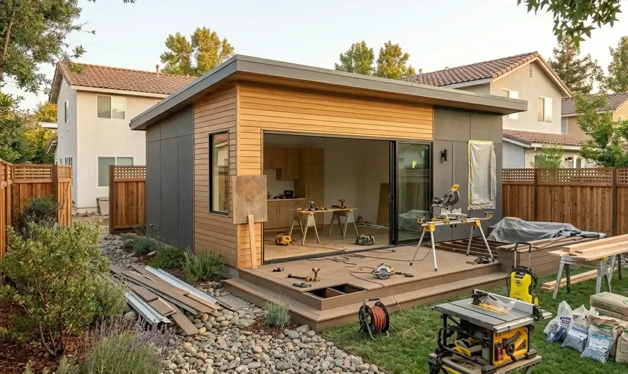 Custom detached ADU structure