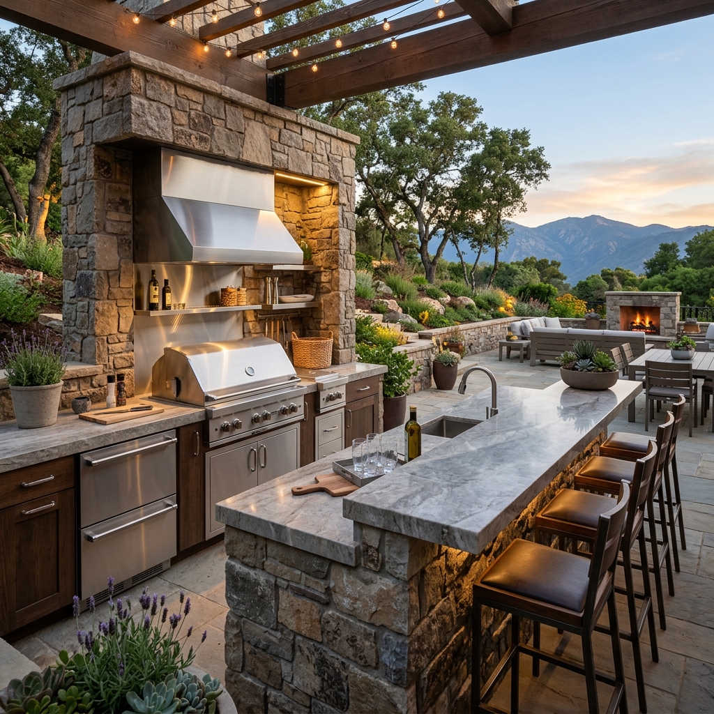 OUTDOOR KITCHENS