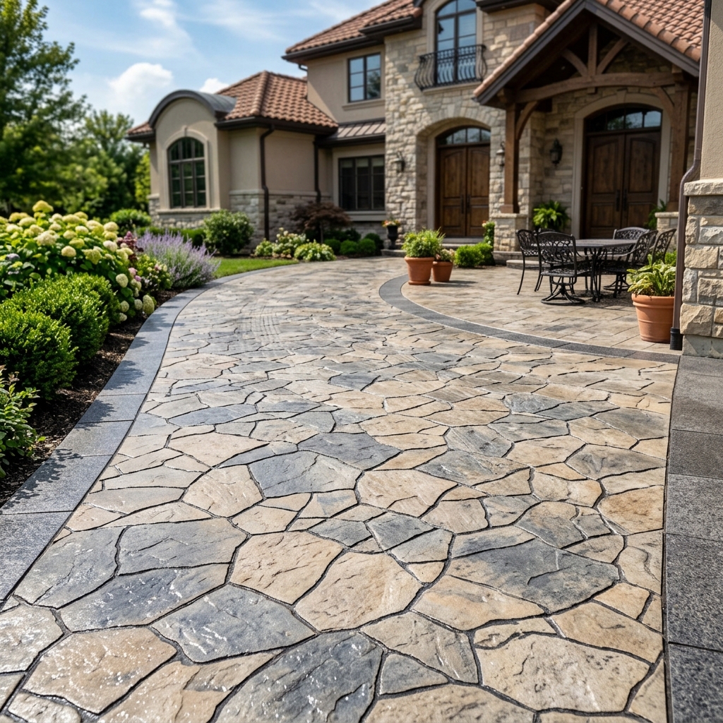 STAMPED CONCRETE