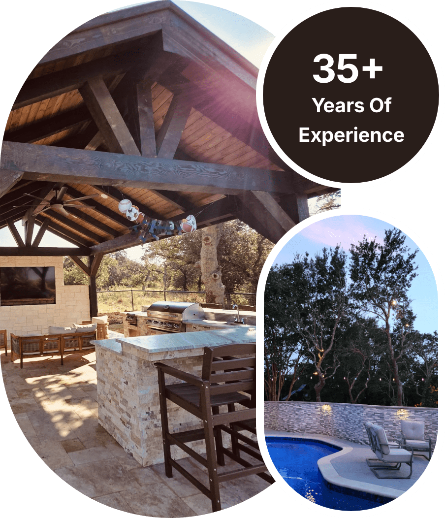 Outdoor living transformation